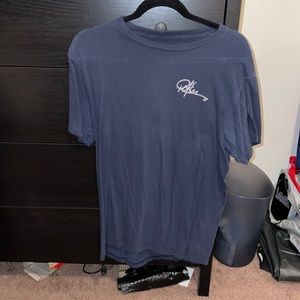 Reckless t-shirt, size large, navy blue